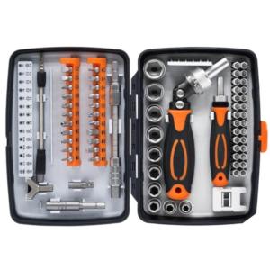 【Fast delivery】38pcs Precision Ratchet Screwdriver Bit Set Precision Screwdrivers Repair Tools with Flexible Shaft Extension Rod Electronics Repair Tool Kit for Phone Laptop Watch Magnetic Screwdrivers Kit Magnetic Ratchet Screwdriver Set