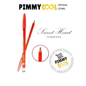 ดินสอเขียนคิ้ว  สวีทฮาร์ท Sweet Heart Eye Brow Pencil เนื้อนุ่ม ติดทน  | SH ฝาแดง 1.5 g X 1 ชิ้น