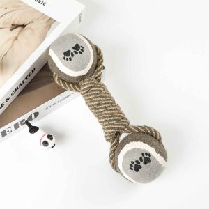 DÂY GẶM BANH TENNIS 2 ĐẦU DÂY THỪNG GẶM ĐỒ CHƠI CHO CHÓ GẶM SẠCH RĂNG - LAZYL