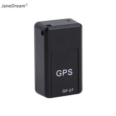 JaneDream GPS GF-07 Car Tracker Mini GPS Car Tracker GPS Locator Smart Car Tracker Anti-Lost Recording Tracking Device Voice Control