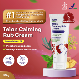 Expert Care Calming Rub Cream - Menghangatkan Tubuh Anak & Bayi Redakan Kolik | Telon & Lavender