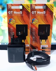 Charger RLME GT NEO5 120W Power Adapter Support Fast Charging