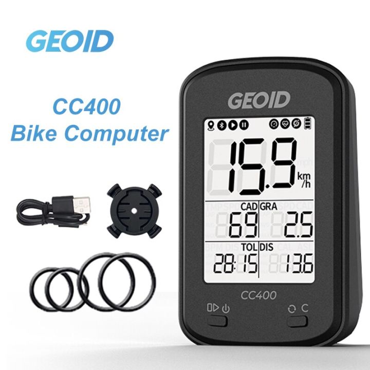 GEOID Wireless Bicycle Computer GPS Bike Speedometer Cycling Odometer ...