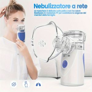 【Original 】Portable Handheld Mesh Nebulizer for Breathing Problem Silent Efficient Atomization Nebulizer for Travel Home Use Portable Nebulizer Nebulizer Machine for Asthma Nebulizer Portable Portable Nebulizer Nebulizer for Cough Cough Respirato