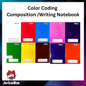 Color Coding Composition Notebook Notebook Assorted Color