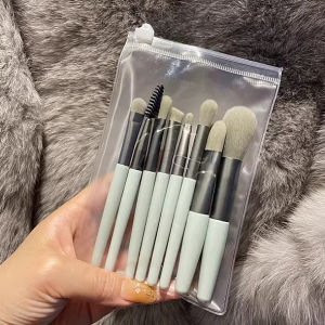 8 pcs/pack beauty brush set mini beauty tools soft hair makeup brush powder blusher brush eyebrow brush and eyelash brush
