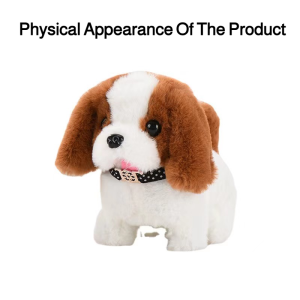 Plush Toys Electric Simulation Remote Control Bark Realistic Modeling Decorations Adjustable