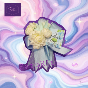 เข็มกลัดวันแม่ เข็มกลัดดอกมะลิ