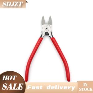 SDJZT Kìm cắt dây đồng nhựa lưỡi phẳng cắt chéo 6 inch 153mm Kìm kẹp MTC-22