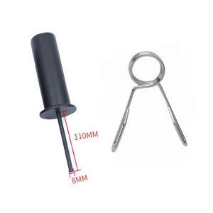 Weight Stack Pin Gym Pin with Spring Clip Collar Weight Pins for Weight Stack Machine Strength Training Equipment