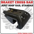 Braket Crossbar Jepit Roof Rail - Cross Bar Footpack Bracket Universal Mobil Atap Roofrail Standar Dan Tanam - Pajero Fortuner Rush Terios Outlander Cortez Almaz Captiva. 