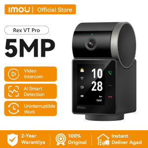 IMOU Rex VT Pro 5MP Indoor Security Camera with 3K live monitoring Rechargeable Battery video call