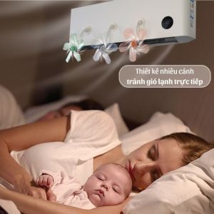 Bộ 3 Quạt Tản Gió Điều Hòa 360° – Mát Dịu Nhẹ Nhàng Giảm Gió Lạnh Thổi Trực Tiếp Dễ Lắp Đặt