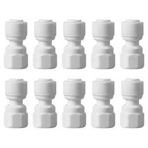 10Pcs M11 Faucet Adapter Fittings High Strengths Plastic Leakproof Double Sealing Rings Water Connection
