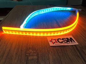 2pcs lampu alis running 30cm double lampu alis running 30cm waterproof