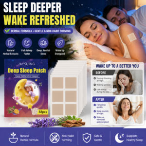 Premium Sleep Patch Natural Sleep Support Relieves Body Stress Promotes Deep Sleep Herbal Sleep Patches