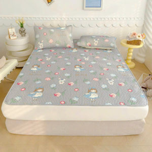 Chiếu Cao Su Non Chiếu Điều Hòa Tencel lɑtex Mát Mềm Mịn Nhập Khẩu Tặng Kèm Vỏ Gối Nằm Lớp Cao Su Non Ở Giữa Dày Dặn - Trùm Sỉ Adu79