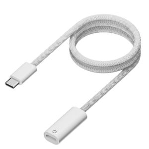 【COD&Fast Delivery】50/100cm Pencil Charger Adapter Nylon Plug and Play Charging Connector Professional USB Type-C to Pencil Converter for Apple Pencil 1st Generation for iPad 10/11th Gen