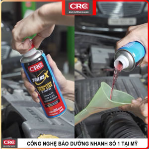 Dầu bảo dưỡng hộp số tự động CRC TransX làm sạch bôi trơn xử lý rò rỉ giúp chuyển số mượt mà