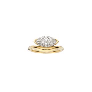 PYA94 Geometric Zircon Ring Imitation Mozambique Open Stackable Rings Simple Vintage Water Droplet Rhinestone Ring Women