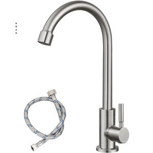 Chậu rửa chén bát INOX 304 1 hộc 42x37 kèm xả bồn rửa bát 1 hố 304 mini.