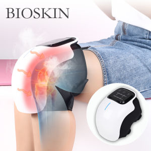 Bioskin Wireless Electric Knee Massager Heating Quick Massage Joint Physiotherapy Massage Pain Relief Rehabilitation Health Care Tool