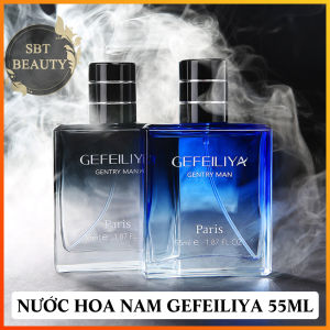 Nước Hoa Nam GEFEILIYA Gentry Man Paris 55ml Hương Thơm Nam Tính Mạnh Mẽ Lưu Hương Lên Đến 12 Giờ Thiết Kế Sang Trọng