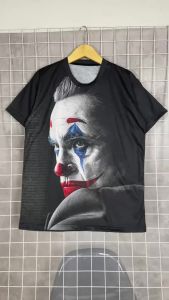 ✅ Short Sleeve fullprint T-shirt-monochrome Joker .C