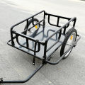 Bicycle rear mount trailer outdoor travel cycling trailer pulling truck bicycle luggage cart pulling small Tuo Dou.. 