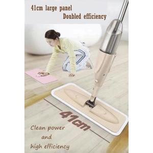EXTRA Durability 2 in 1 Spray Mop Easy Mop Washable Microfibre Mop Pad Space Saving Household Living Mop Lazy Mop
