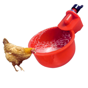 ถ้วยให้น้ำอัตโนมัติ ถ้วยให้น้ำไก่อัตโนมัติ น้ำเต็มถ้วยตัดเอง เครื่องให้น้ําอัตโนมัติ อเนกประสงค์ สําหรับให้อาหารไก่ และเป็ด และห่าน