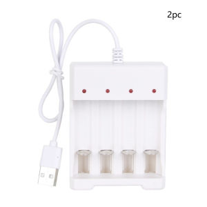 DC5V 1A 1.2V 4 Slot AA/AAA Rechargeable Battery Charger Adapter USB Plug USB Head
