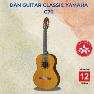 Đàn Guitar Classic Yamaha C70 Chính Hãng - Tặng Kèm Tuner Bảo Hành 12 Tháng