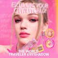 DAZZLE ME World Traveler Eyeshadow Palette - Eye makeup Makeup Palette Eyeshadow Multi Function Eyeshadow. 