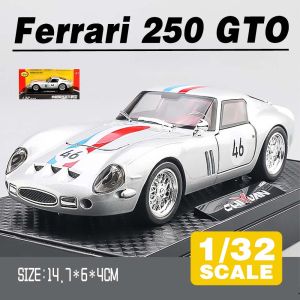 LEO 1:32 Ferrari 250 GTO Diecast Model Car Alloy Cars Toys Collection Gift For Kids Boy Girl