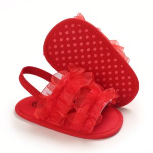 Summer Baby Girl Sandals Baby Shoes Newborn Baby Soft Soled Sandals for Baby Girls 0-18 Months Girls