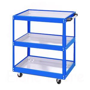 Elane Store ชั้นใส่เครื่องมือ ชั้นวางของ ชั้นเหล็กวางของ ชั้นเหล็ก3ชั้น ถเข็นเครื่องมือ ชั้นวาง ชั้นอเนกประสงค์ แบบมีล้อเลื่อน