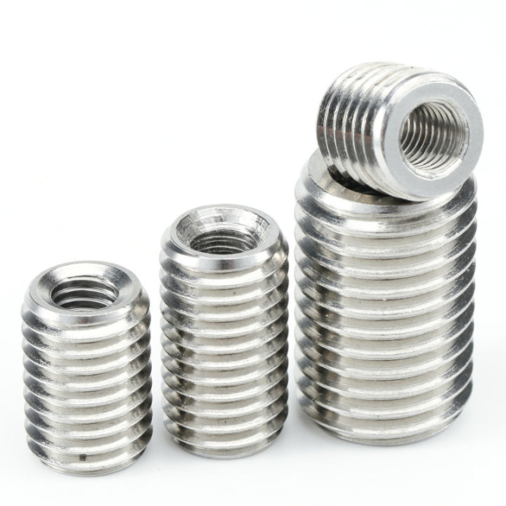 304 Stainless Steel M6 M8 M10 Internal and External Threaded Nuts ...