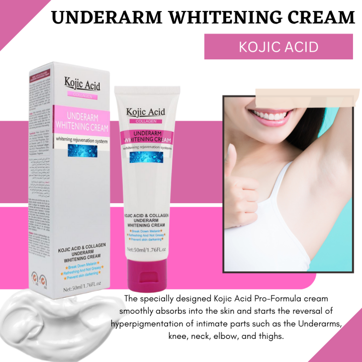 KOJIC ACID COLLAGEN UNDER ARM Body Creams Armpit Whitening Cream