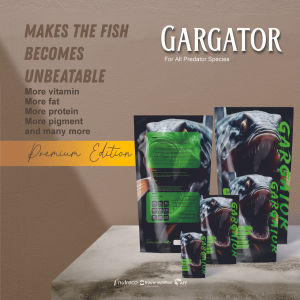 PAKAN AFF GARGATOR PELET SEGALA JENIS PREDATOR SINKING (TENGGELAM) 2MM MAKANAN IMPORT DARI VIETNAM 58% PROTEIN