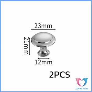D.S. 2 pcs ทรงหัวเห็ดกลม ลูกบิดตู้ ลิ้นชัก ที่จับดึง อุปกรณ์ฮาร์ดแวร์ Cabinet handle