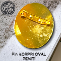 Pin Korpri Oval Tumpuk Pin ASN Pin PNS Pin Korpri Tumpuk Gerigi. 