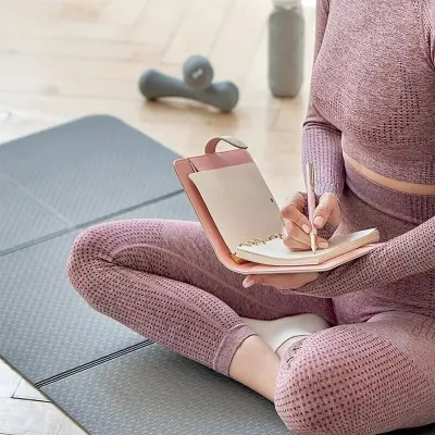 Matras Yoga Lipat/ Matras Senam Olahraga Terbaru/ TPE Yoga Mat Folding
