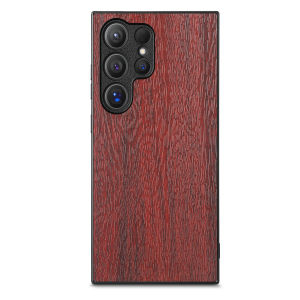 Samsung S24 siêu woodgrain vỏ điện thoại S23 cộng với S22 S21 FE S20 Lưu ý 20 siêu lưu ý 10 cộng với PC trường hợp