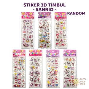 TAIYO Stiker Anak 3D Sticker Karakter Timbul Random Tempel Motif Kartun Lucu