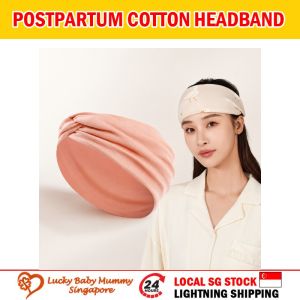 【十月结晶|TEN-M JOURNEY|OCTOBER CRYSTAL】Postpartum Cotton Headband / Soft Maternity Forehead Wrap