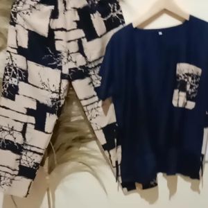 SET KOMBI PANJANG JUMBO/BAJU RUFLE PUAYAMA BABY DOLL SATU KILO MUAT 4 PCS