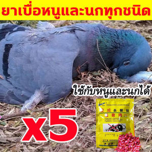 กำจัดพิราบและนกทุกชนิด ยาเบื่อนกพิราบ เหยื่อกำจัดนก ยาฆ่านกพิราบ 500g แห้งเร็วและไม่มีกลิ่น กินง่ายตายไว ชนิดไม่ต้องผสมอาหาร ยากำจัดนกพิราบ ทำให้อวัยวะภายในของนกเสียหายและตายอย่างรวดเร็วกลางแจ้ง ยาเบื่อนก ไล่นกพิราบถาวร ยาไล่นกพิราบ