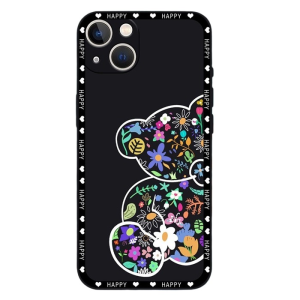 Case Xiaomi Poco M3 M4 M5S X3 Pro NFC Redmi 10 Prime Note 10 10S 11 11S Pro 4G 5G Casing Softcase Silikon Karakter Smile HAPPY BEAR Flower Batik With Protector Camera