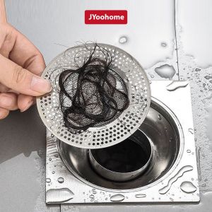 Bịt nắp lọc rác inox nhà tắm JYoohome Giỏ lưới bịt nắp cống chặn rác thoát nước nhanh chống gỉ